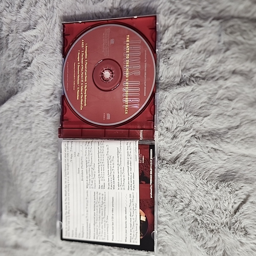 Thomas Dolby The Gate to the Mind's‎ Eye Soundtrack - Picture 3 of 5